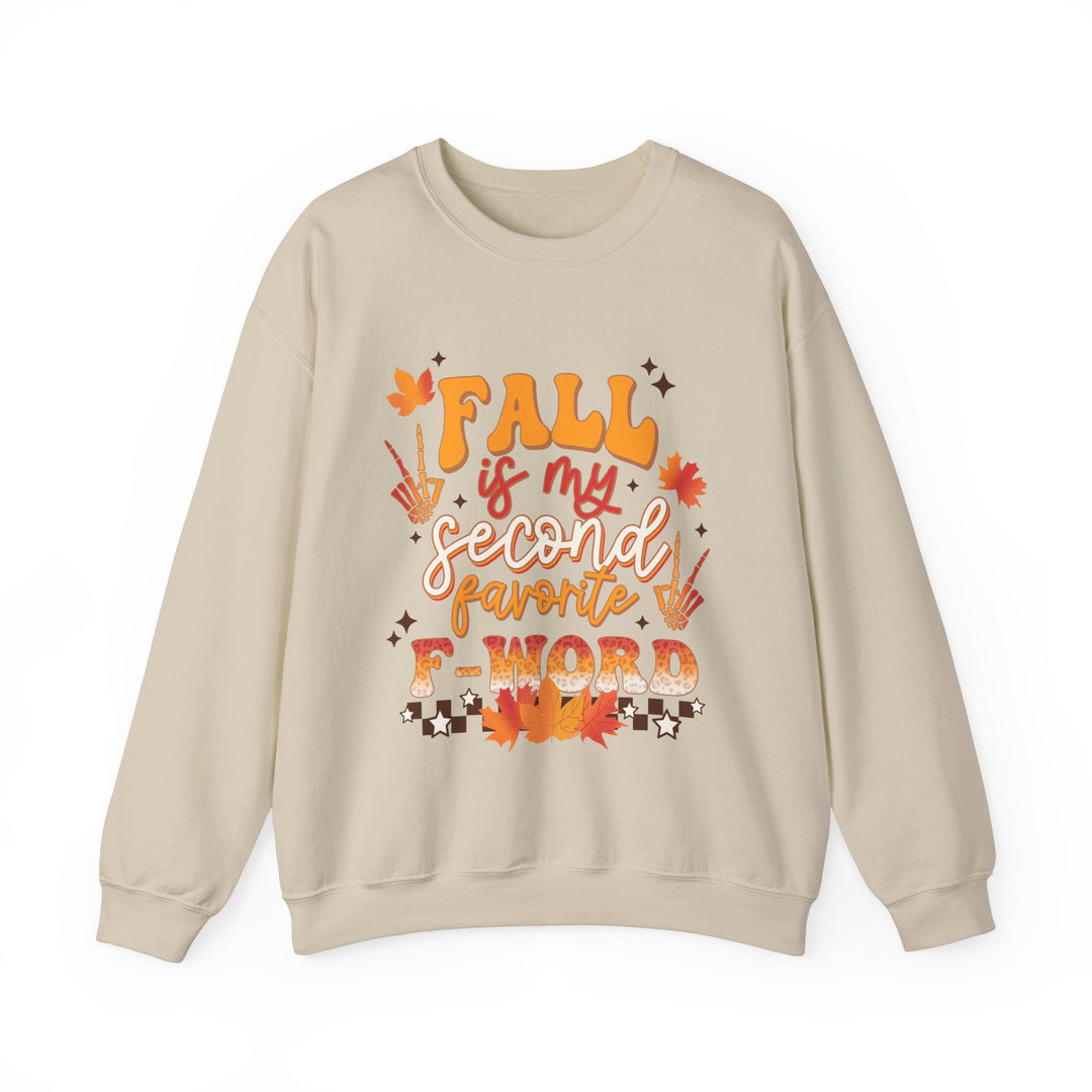 Fall Is My Second Favorite F Word - Unisex Heavy Blend™ Crewneck Sweatshirt