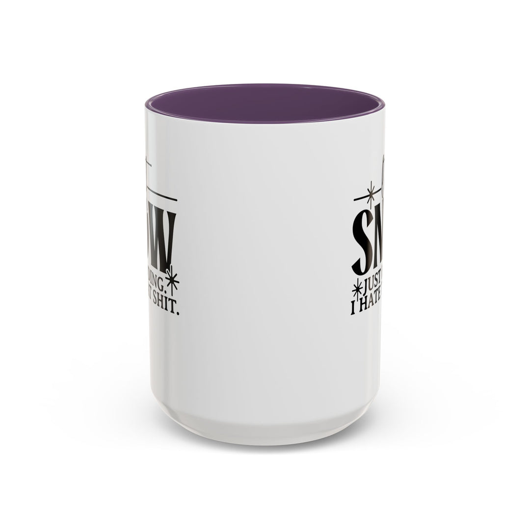 Let It Snow - Accent Coffee Mug (11, 15oz)