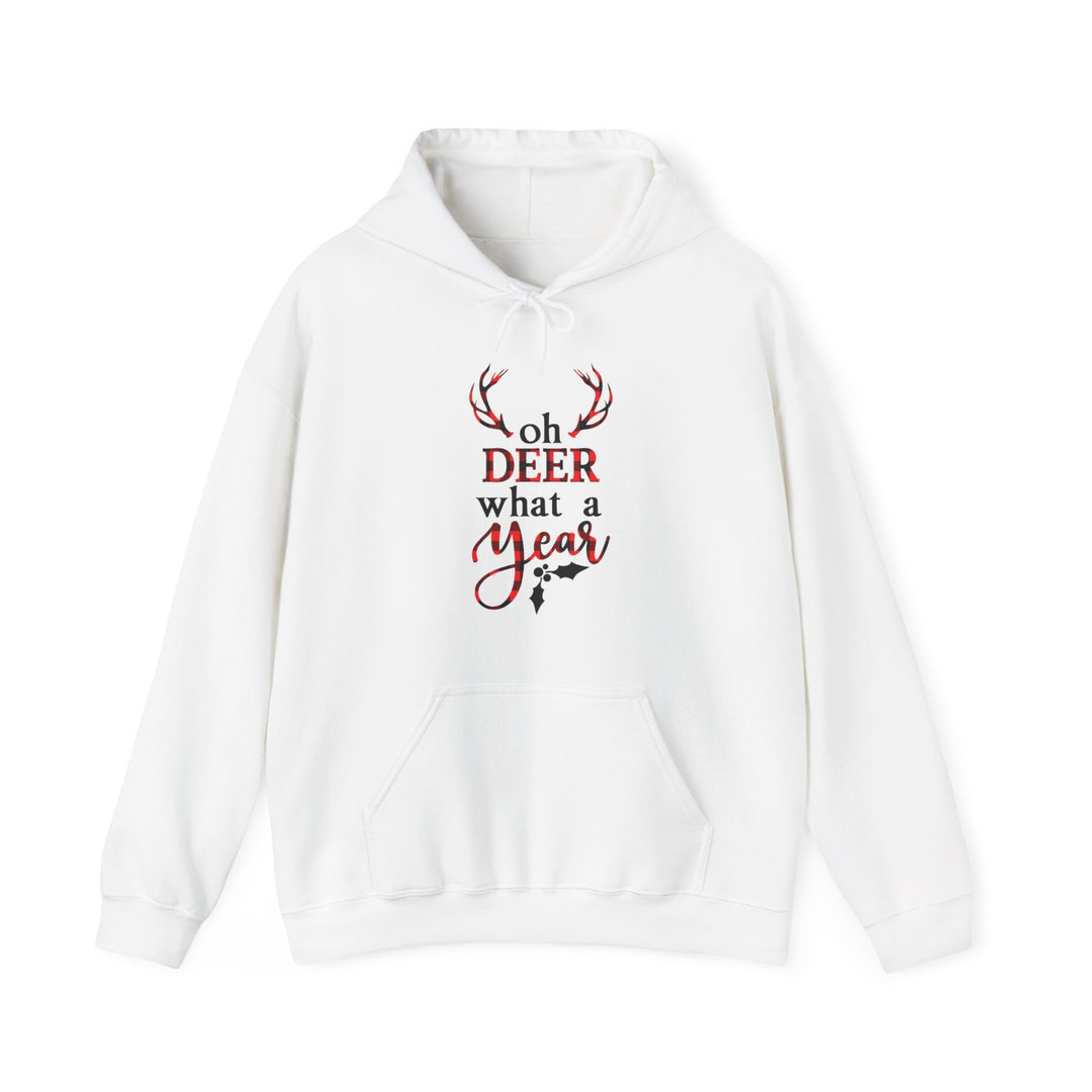 Oh Dear What A Year - Unisex Heavy Blend™ Hooded Sweatshirt