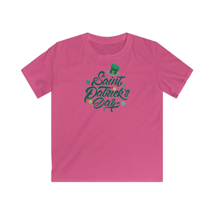St. Patricks Day - Kids Softstyle Tee