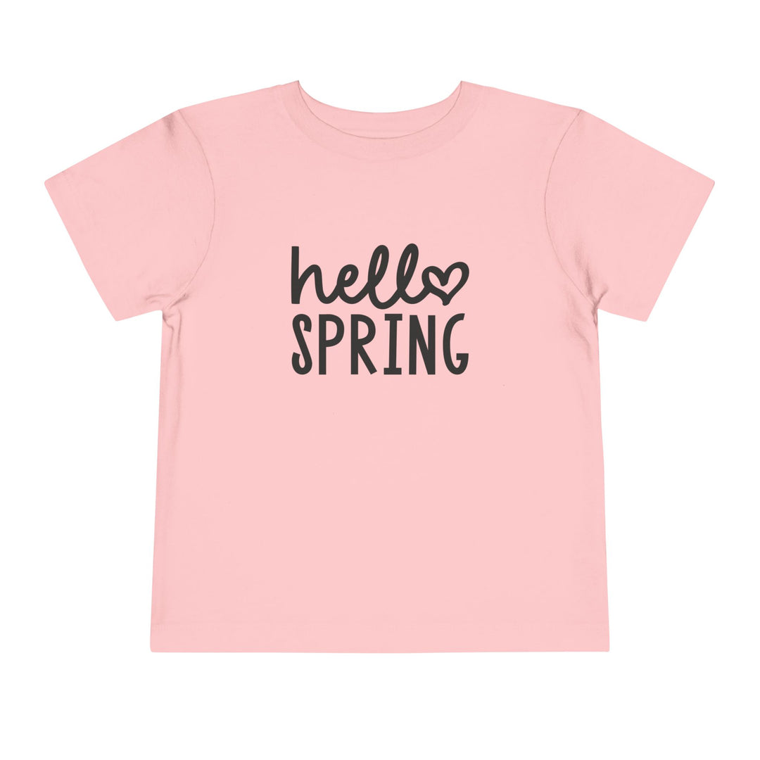 Hello Spring - Toddler Short Sleeve Tee