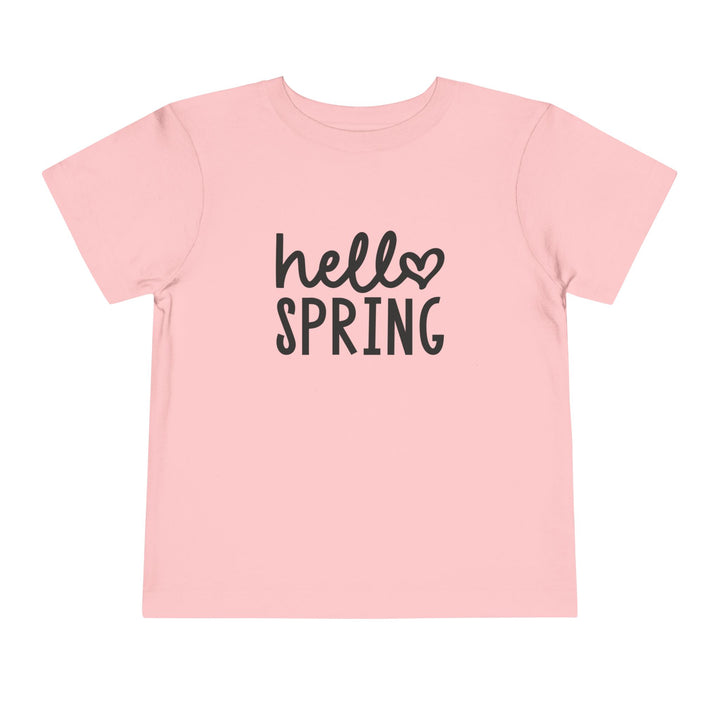 Hello Spring - Toddler Short Sleeve Tee