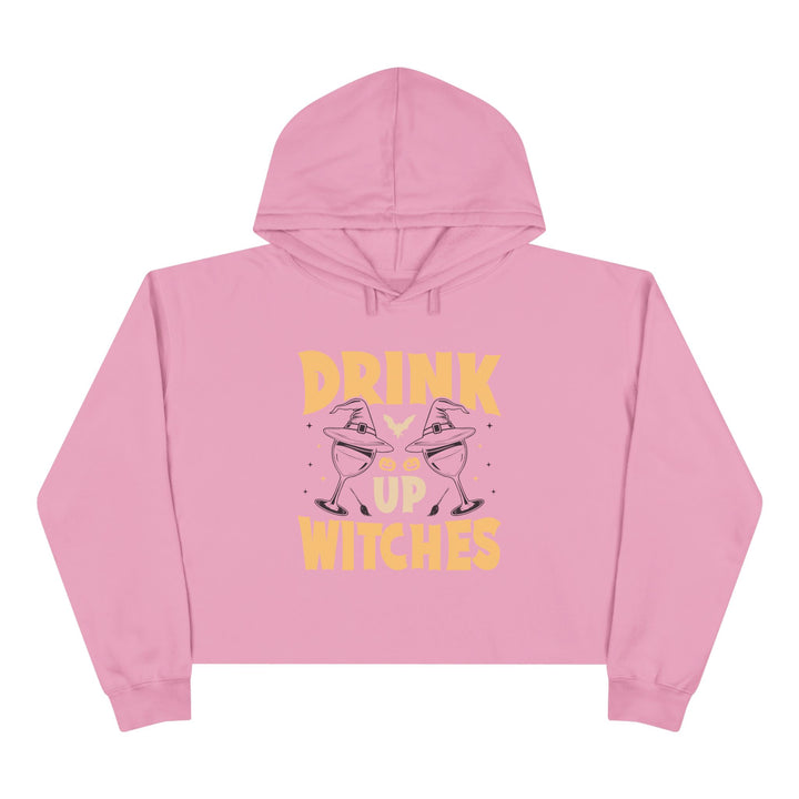 Drink Up Witches - Crop Hoodie