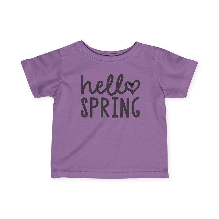 Hello Spring - Infant Fine Jersey Tee