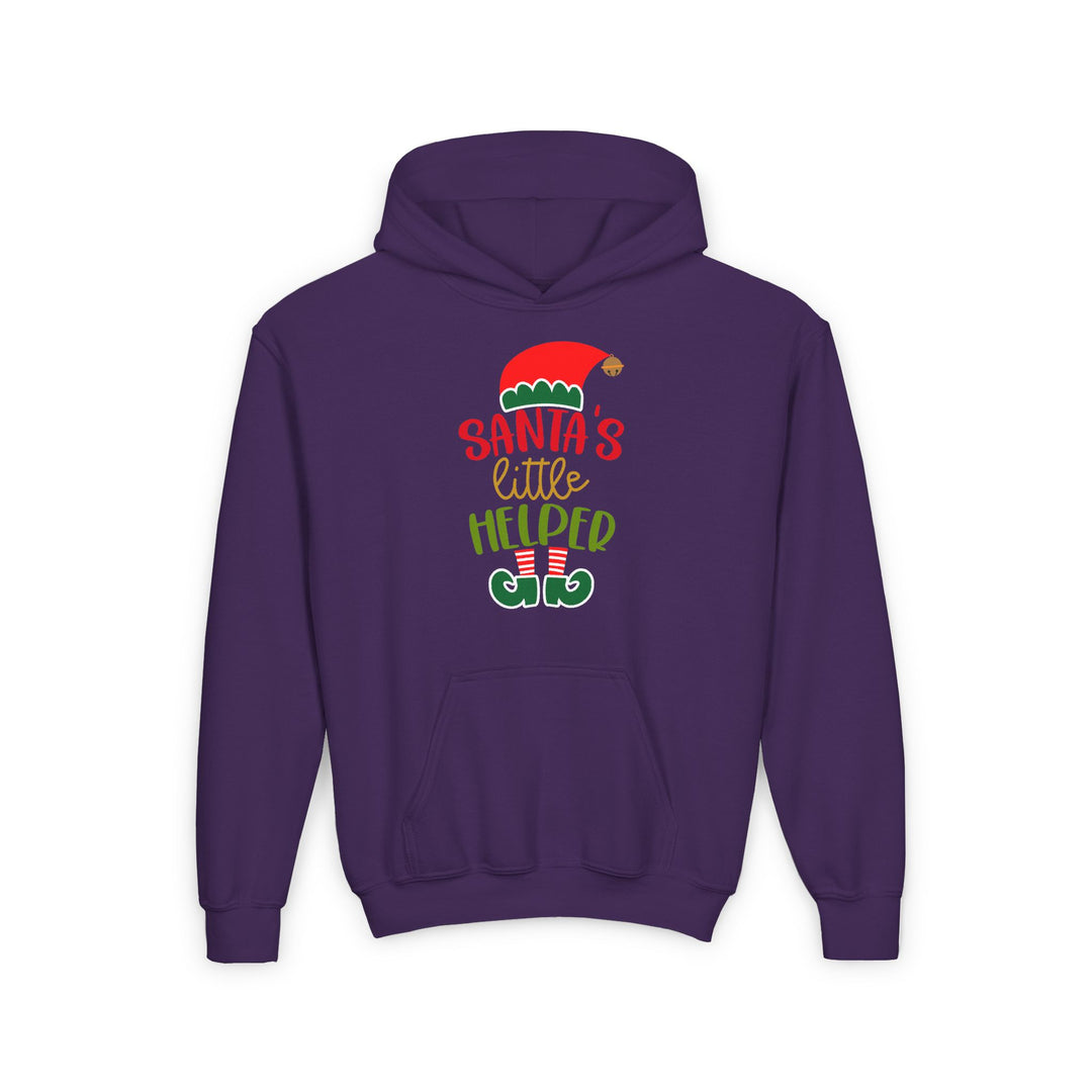 Santa's Little Helper - Youth Heavy Blend Hooded Sweatshirt