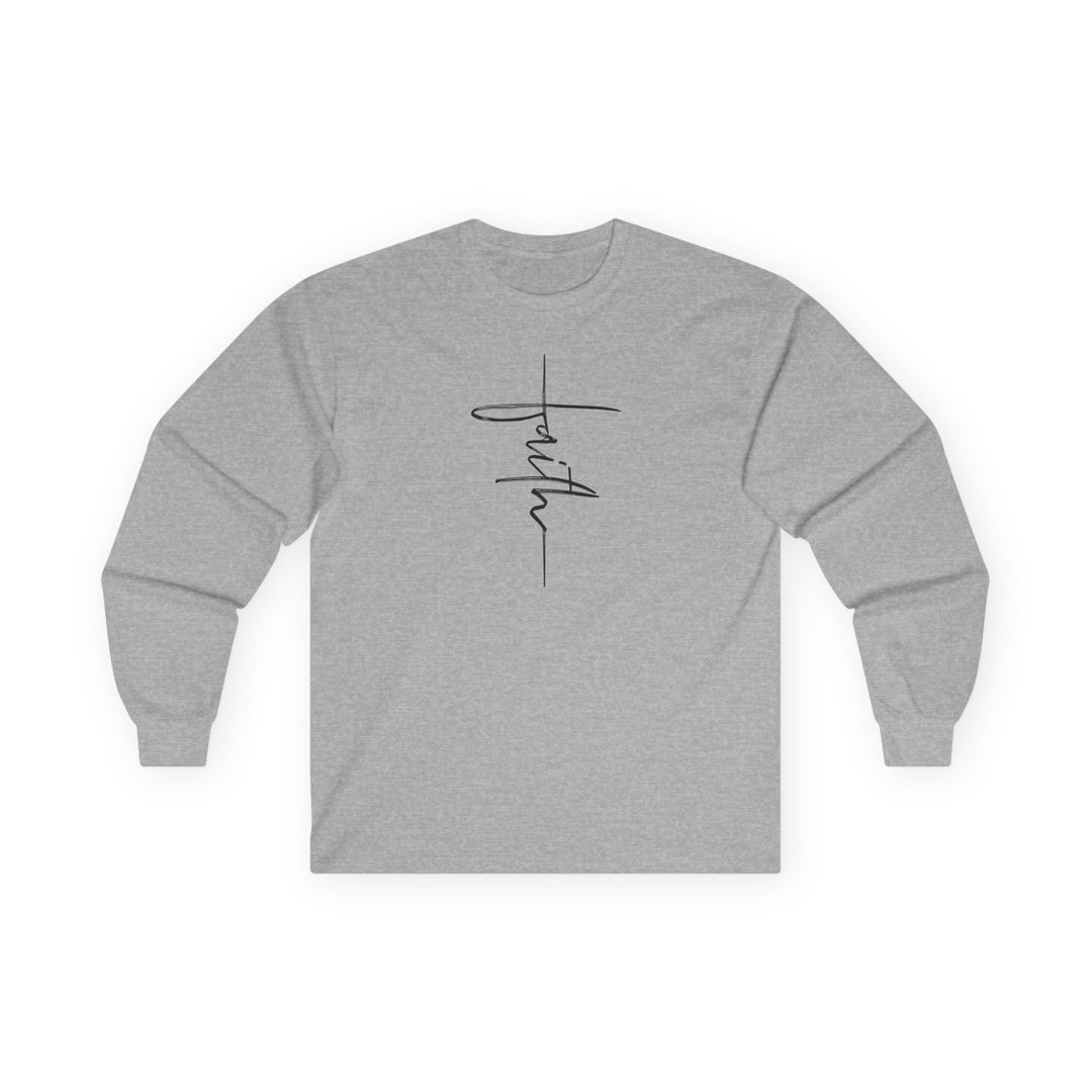 Faith Cross - Unisex Ultra Cotton Long Sleeve Tee