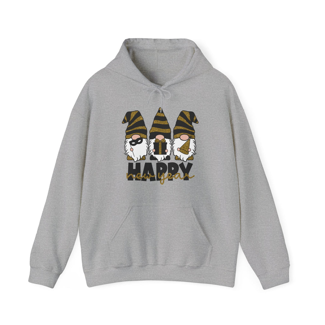 Happy New Year Gnomes - Unisex Heavy Blend™ Hooded Sweatshirt