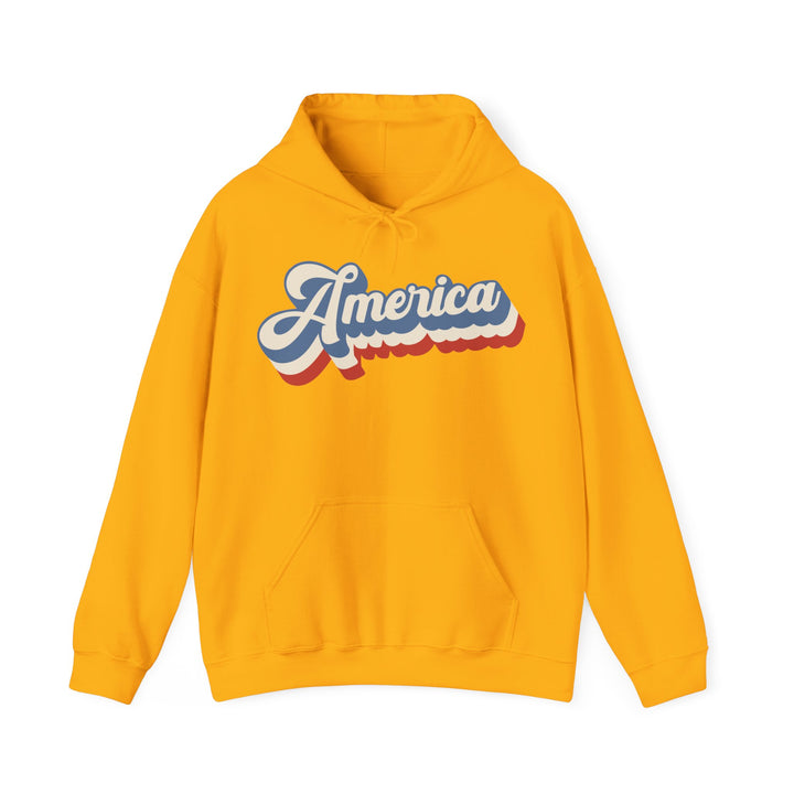 Retro America - Unisex Heavy Blend™ Hooded Sweatshirt