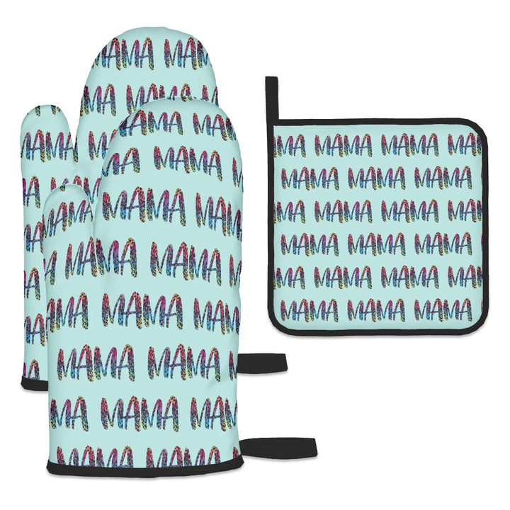 Mama - Oven Mitts and Pot Holders Sets (3pcs)