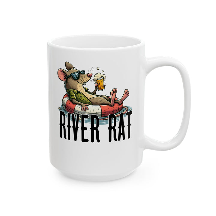 River Rat - Ceramic Mug, (11oz, 15oz)