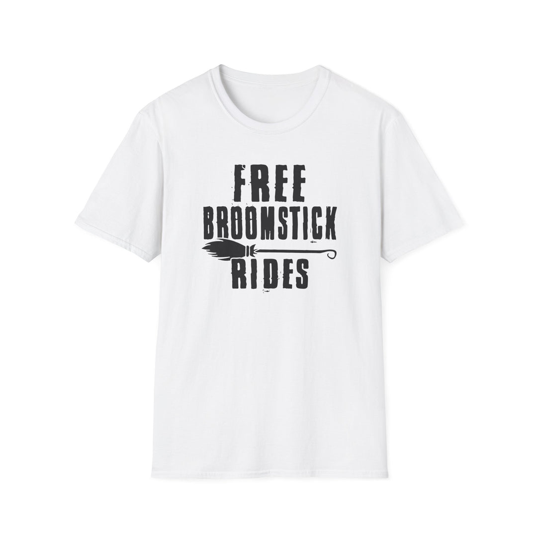 Free Broomstick Rides - Unisex Softstyle T-Shirt