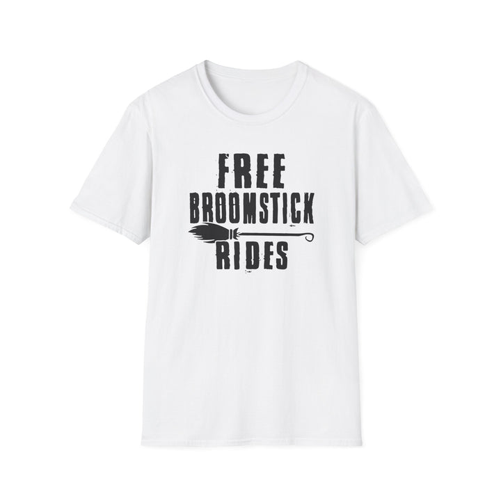 Free Broomstick Rides - Unisex Softstyle T-Shirt