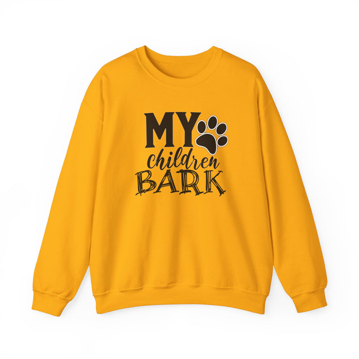 My Children Bark - Unisex Heavy Blend™ Crewneck Sweatshirt