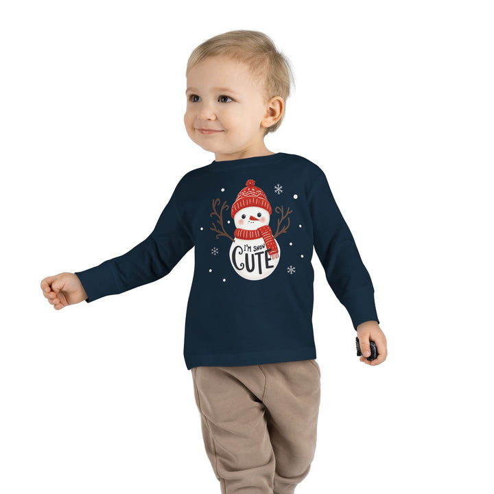 Snow Cute - Toddler Long Sleeve Tee