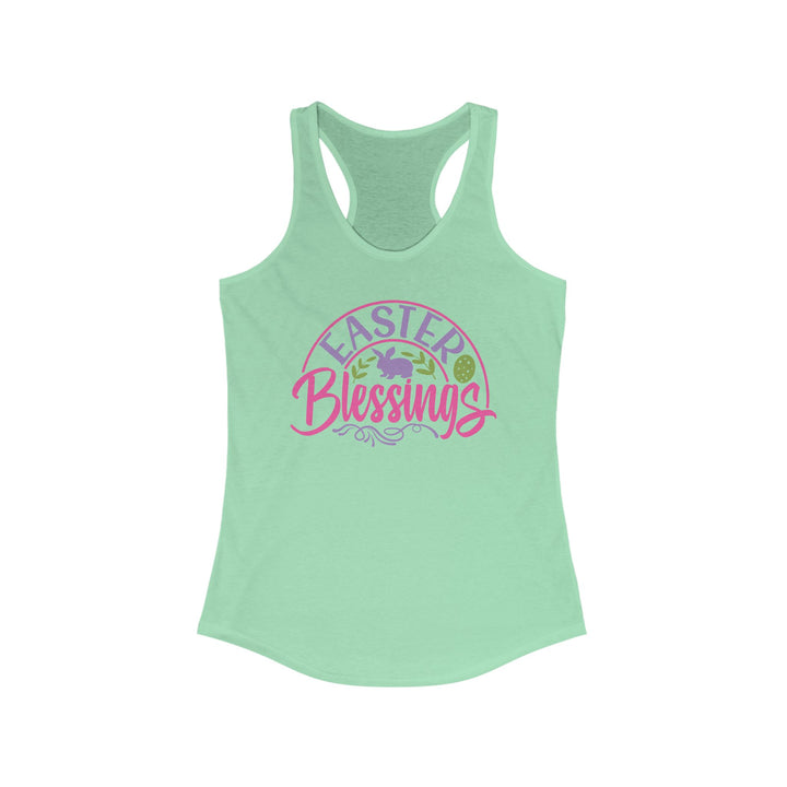 Easter Blessings - Women's Ideal Racerback Tank