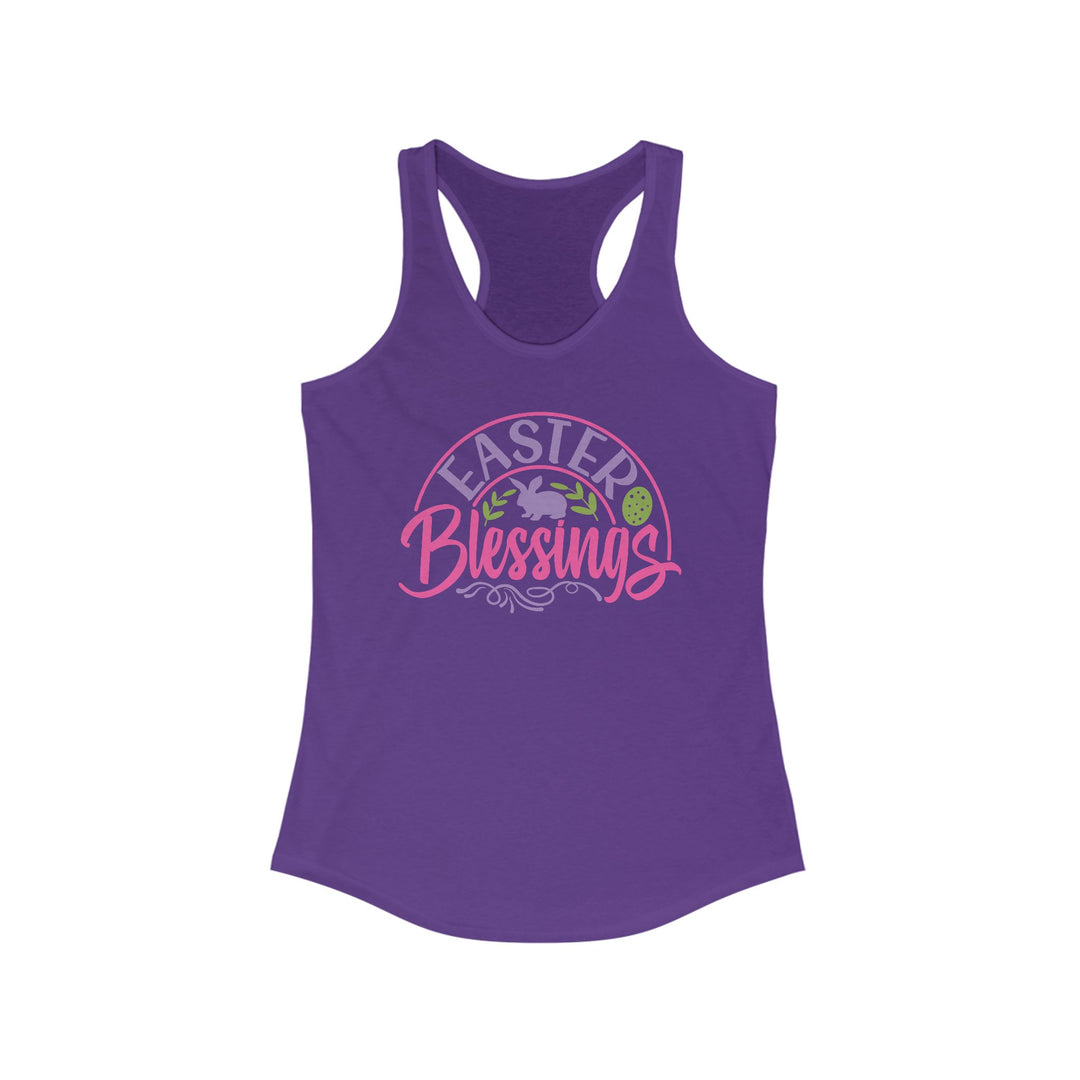 Easter Blessings - Women's Ideal Racerback Tank
