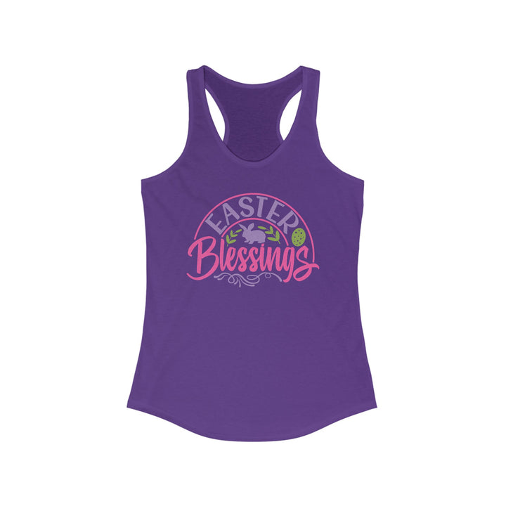 Easter Blessings - Women's Ideal Racerback Tank