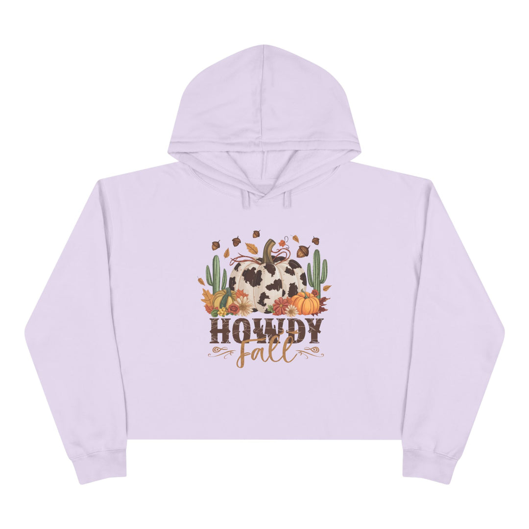 Howdy Fall - Crop Hoodie