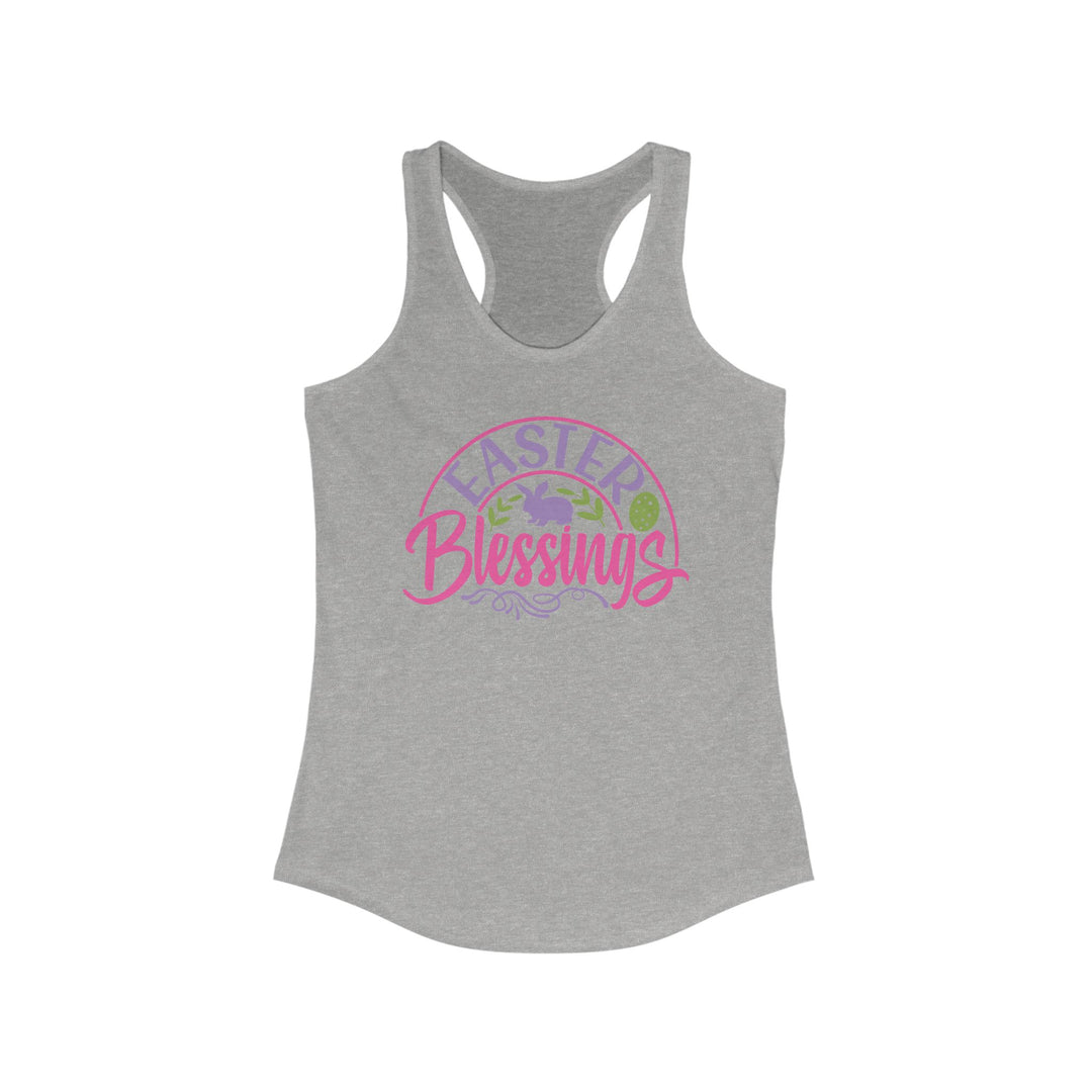 Easter Blessings - Women's Ideal Racerback Tank