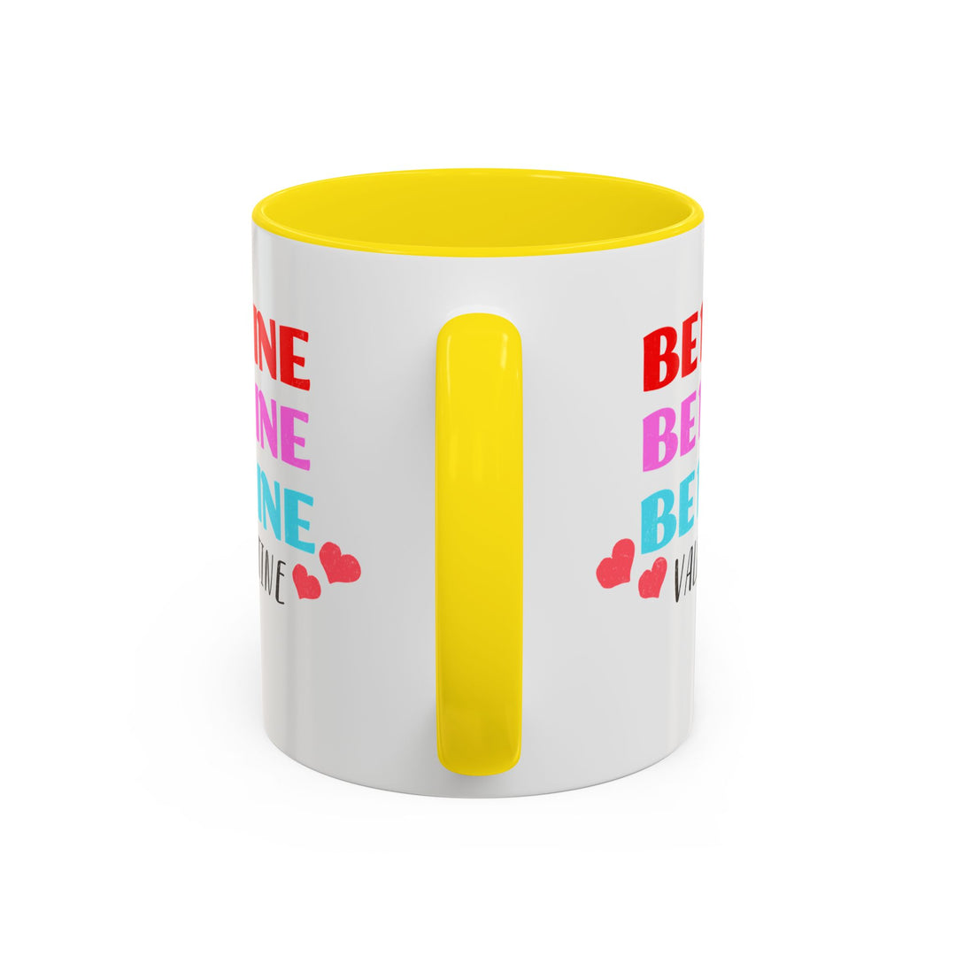 Be Mine Valentine - Accent Coffee Mug (11, 15oz)