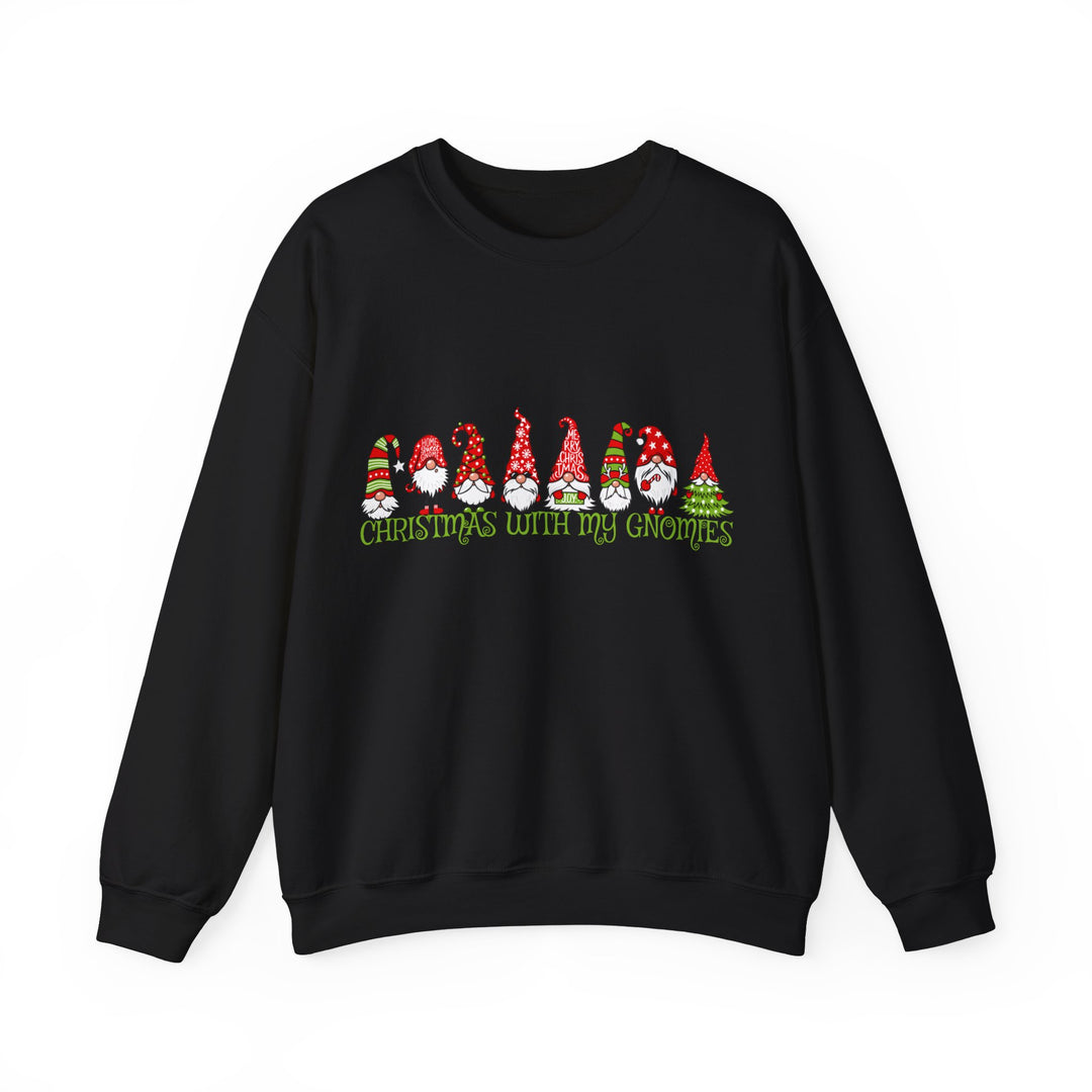 Christmas With My Gnomes - Unisex Heavy Blend™ Crewneck Sweatshirt