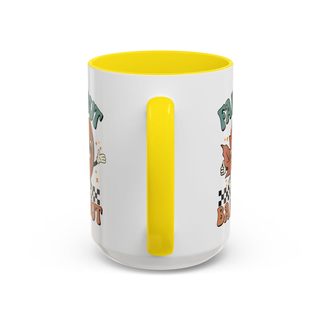 Falls Out Balls Out - Accent Coffee Mug (11, 15oz)