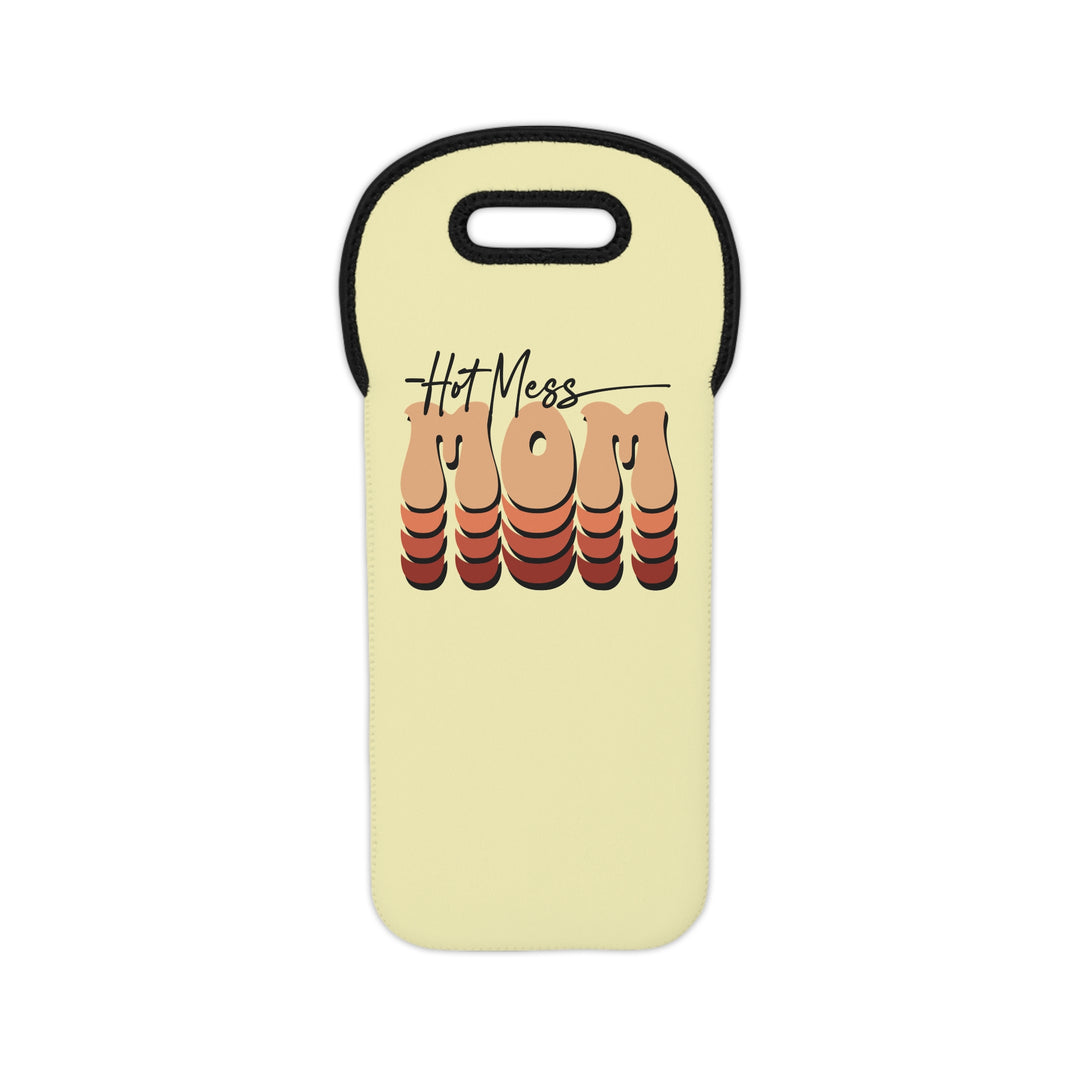 Hot Mess Mom - Wine Tote Bag