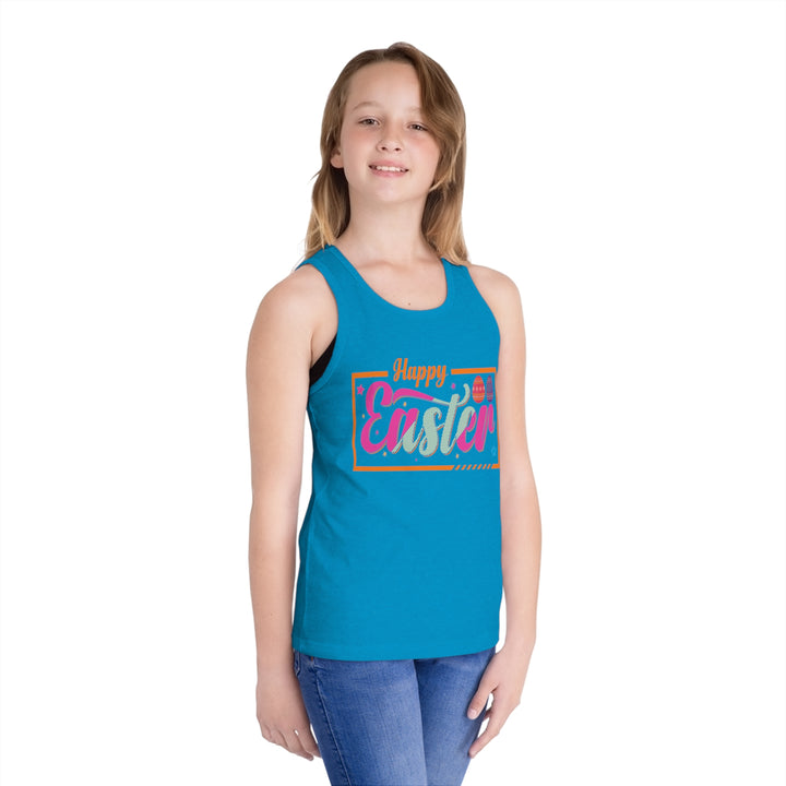 Happy Easter - Kid's Jersey Tank Top