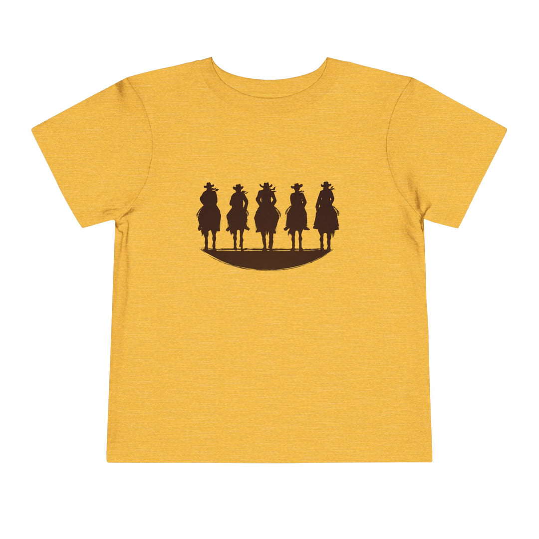 Cowboy Silhouette - Toddler Short Sleeve Tee