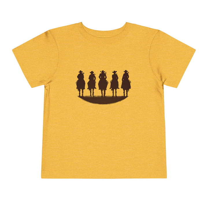 Cowboy Silhouette - Toddler Short Sleeve Tee