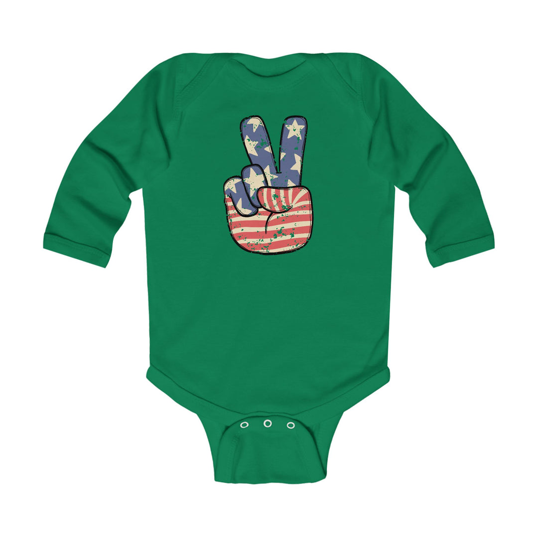 Peace - Infant Long Sleeve Bodysuit