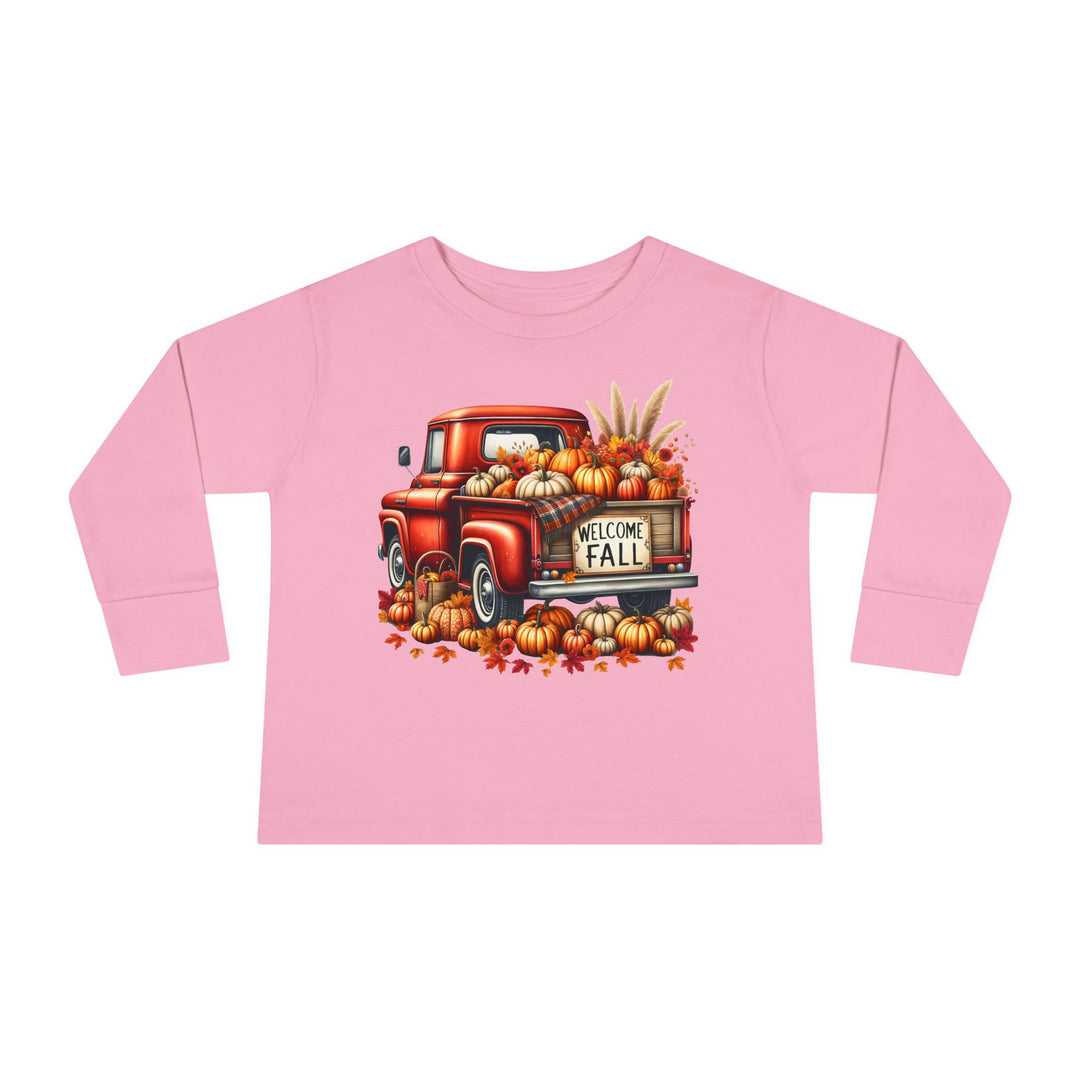 Welcome Fall - Toddler Long Sleeve Tee