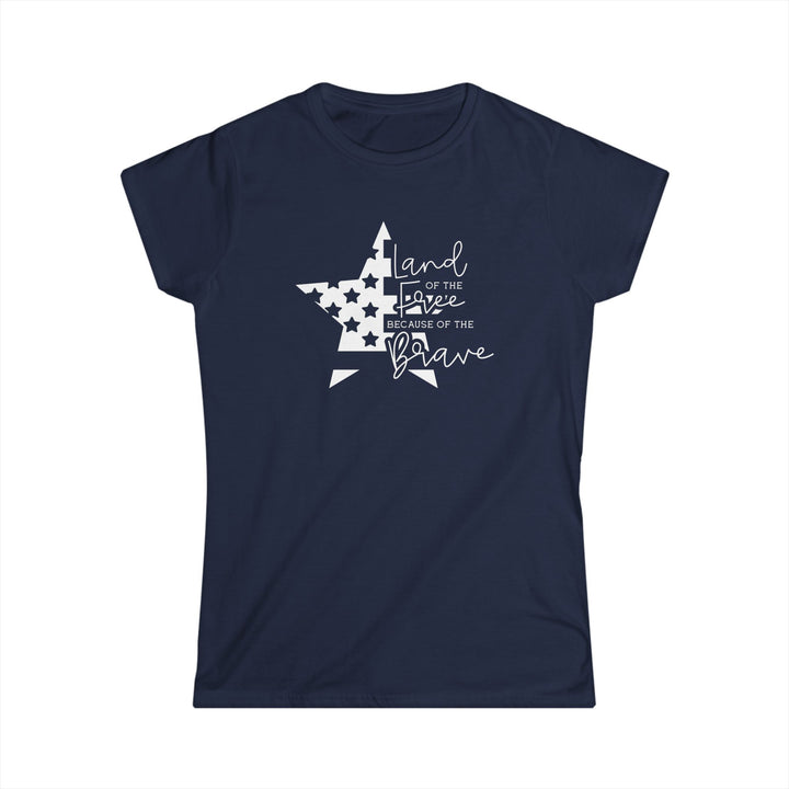 Land of The Free - Women's Softstyle Tee