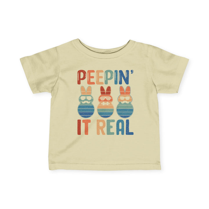 Peepin It Real - Infant Fine Jersey Tee