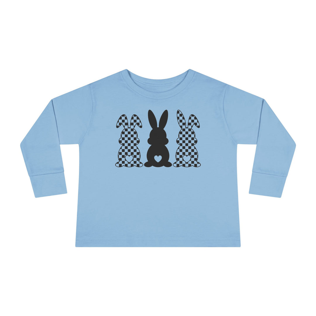 Heart Bunny - Toddler Long Sleeve Tee
