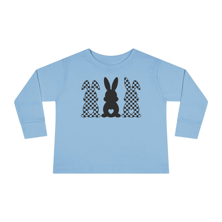 Heart Bunny - Toddler Long Sleeve Tee