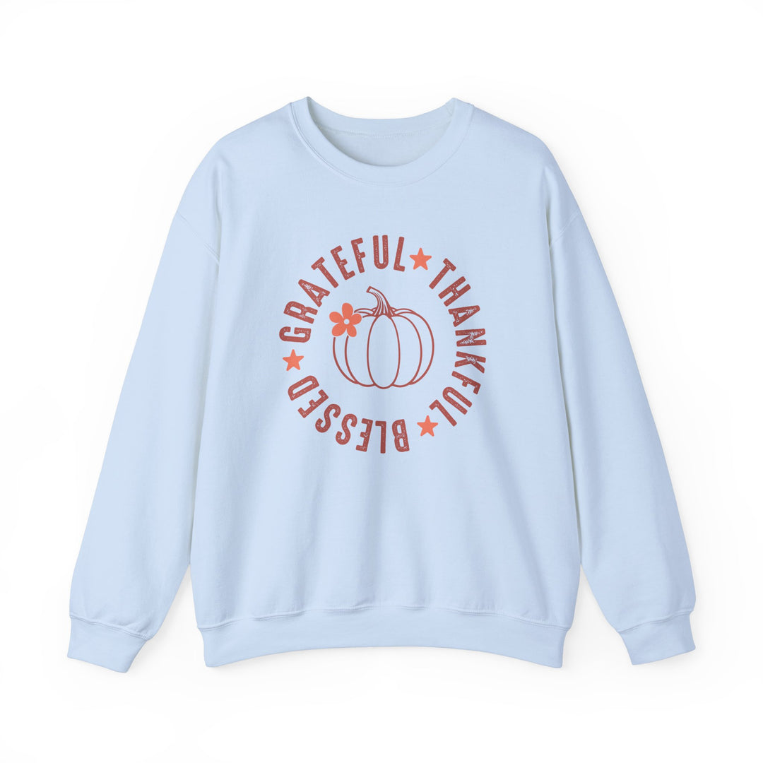 Grateful Thankful Blessed - Unisex Heavy Blend™ Crewneck Sweatshirt