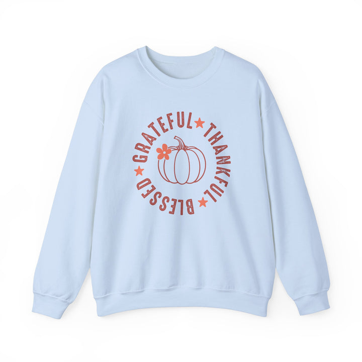 Grateful Thankful Blessed - Unisex Heavy Blend™ Crewneck Sweatshirt