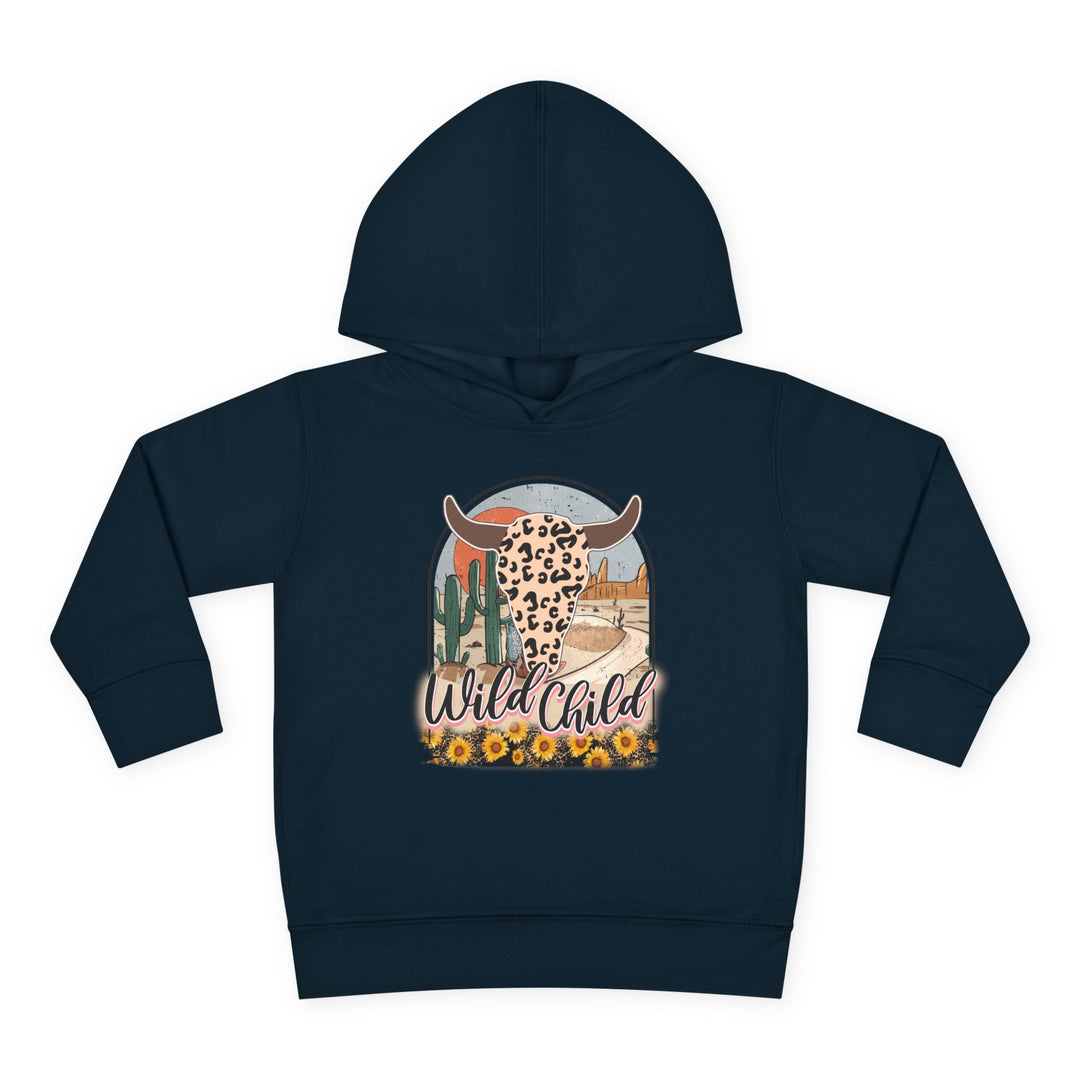Wild Child - Toddler Pullover Fleece Hoodie