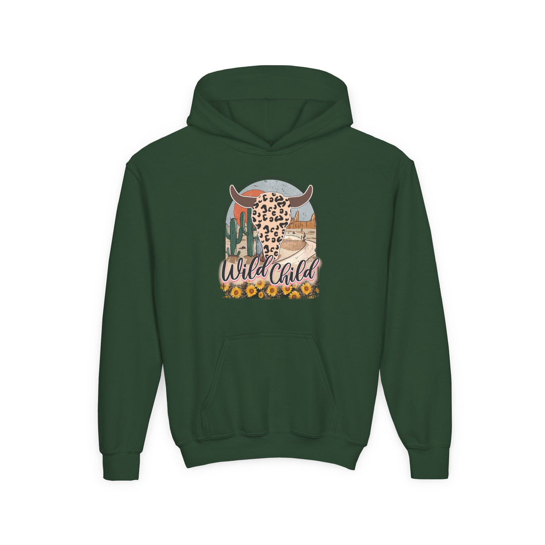 Wild Child - Youth Heavy Blend Hooded Sweatshirt