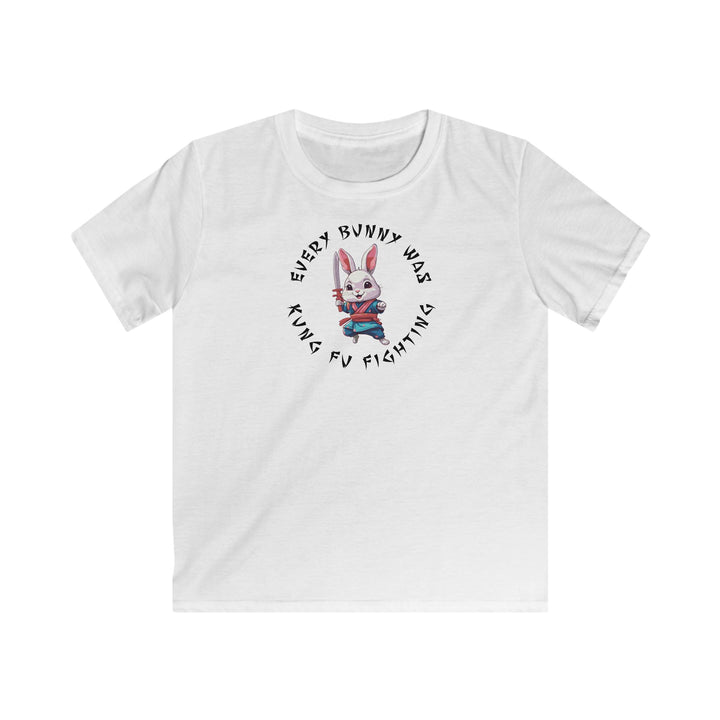 Kung Fu Fighting - Kids Softstyle Tee