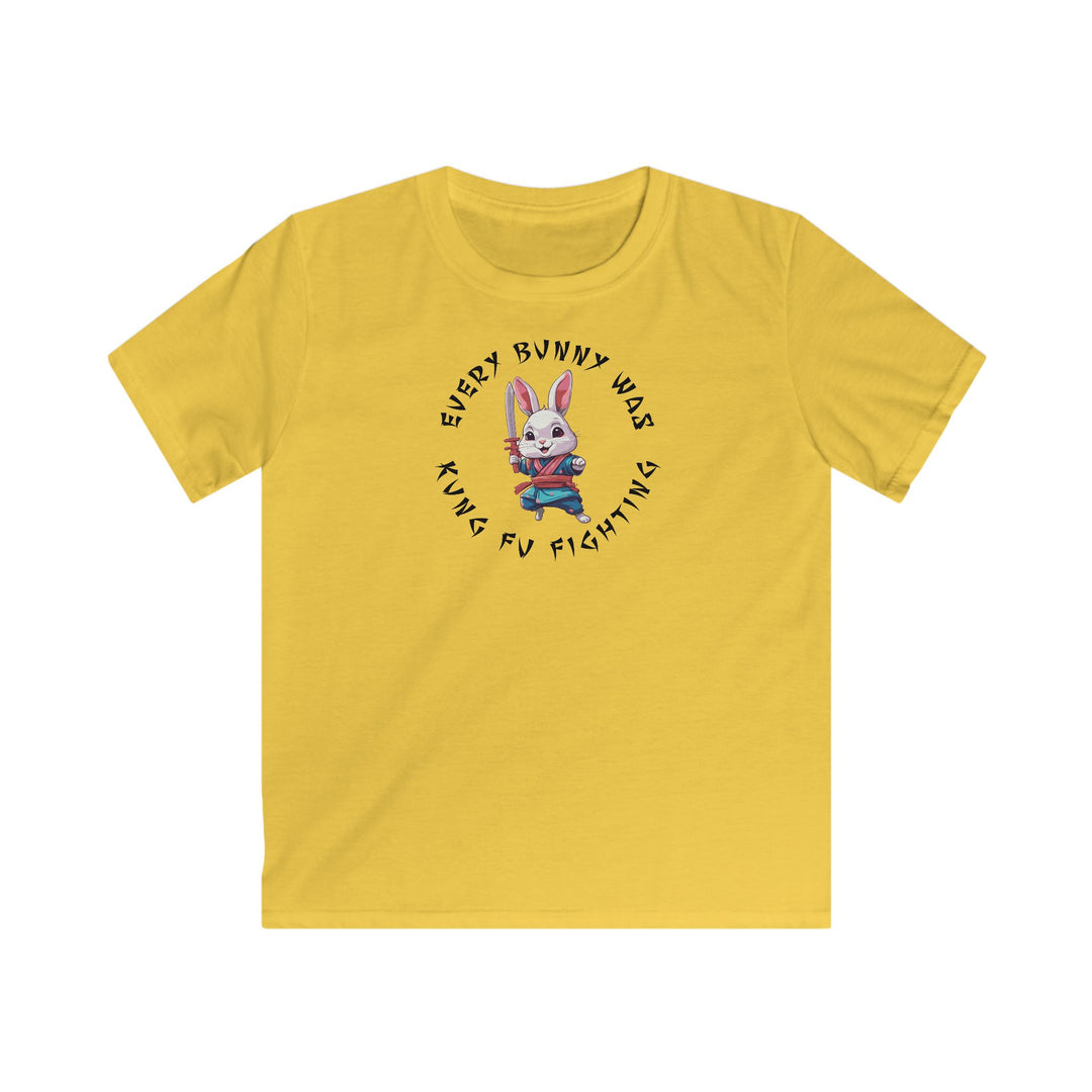Kung Fu Fighting - Kids Softstyle Tee