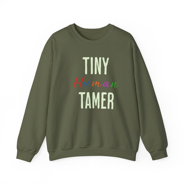 Tiny Human Tamer - Unisex Heavy Blend™ Crewneck Sweatshirt