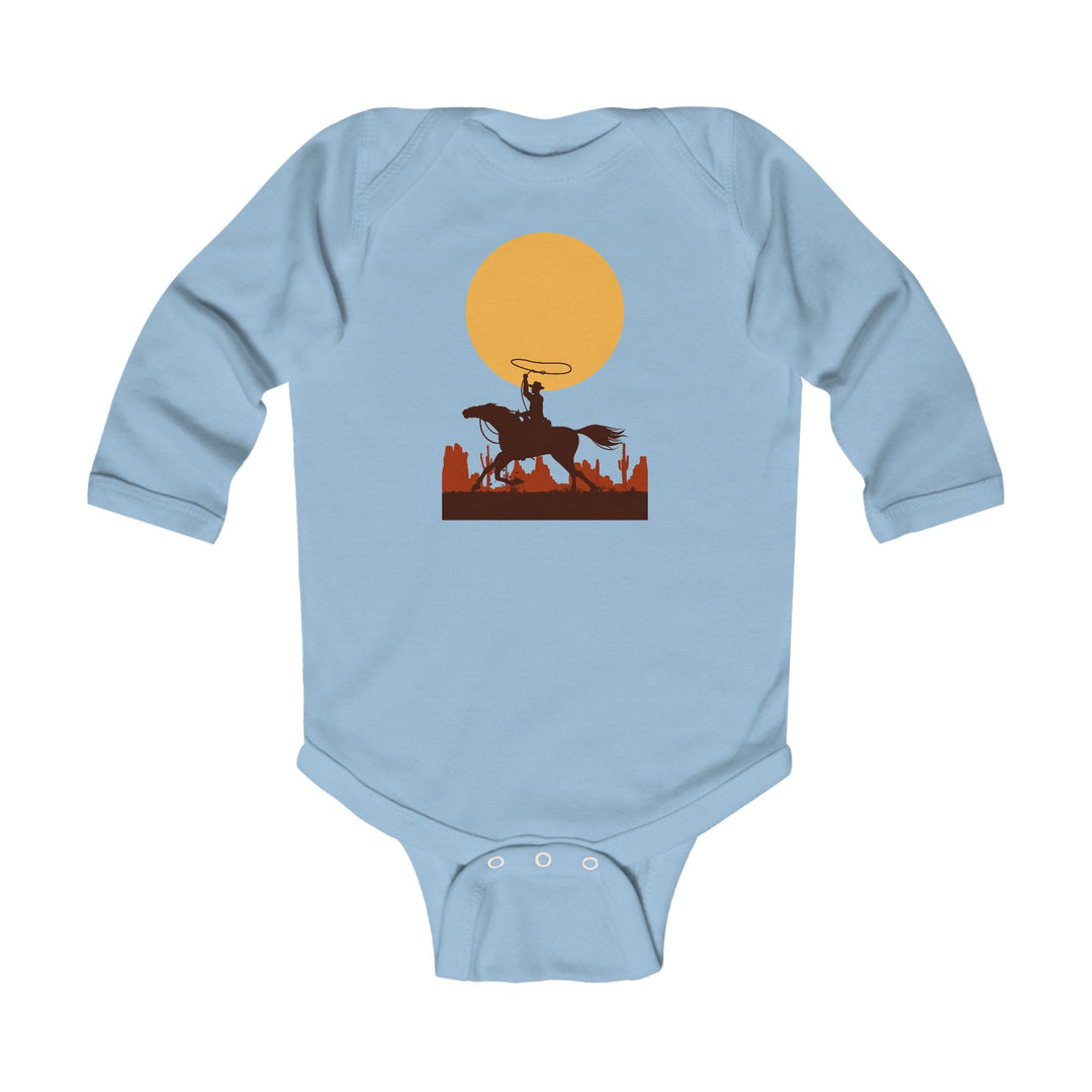 Roping The Moon - Infant Long Sleeve Bodysuit