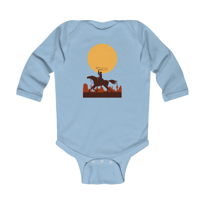 Roping The Moon - Infant Long Sleeve Bodysuit