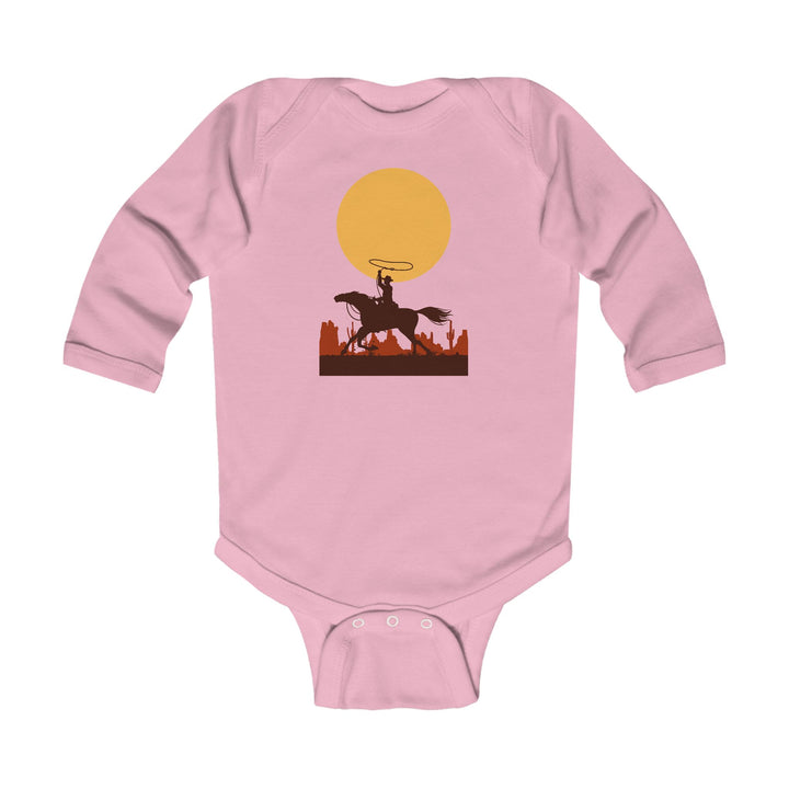 Roping The Moon - Infant Long Sleeve Bodysuit