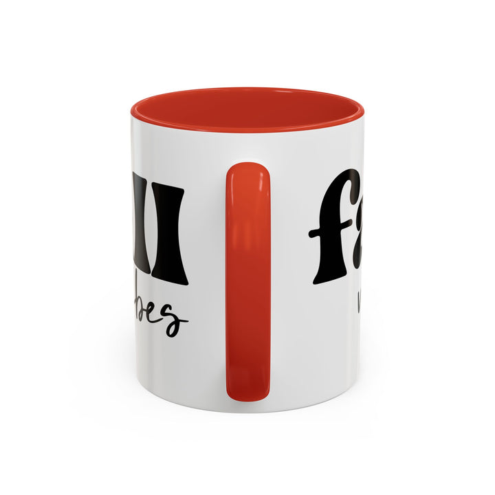 Fall Vibes - Accent Coffee Mug (11, 15oz)