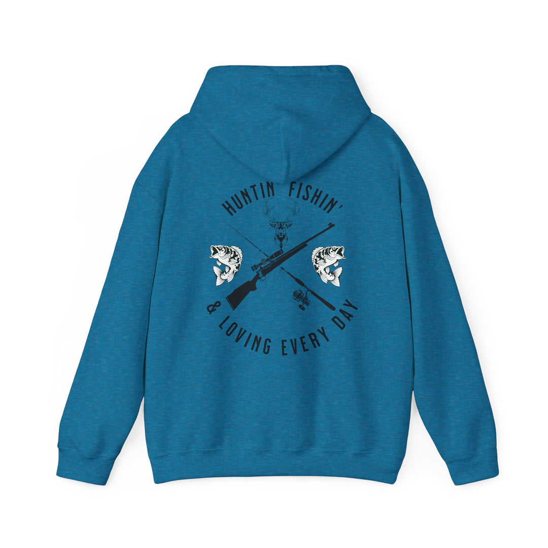 Huntin' Fishin' - Unisex Heavy Blend™ Hooded Sweatshirt
