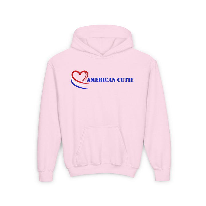 American Cutie - Youth Heavy Blend Hooded Sweatshirt