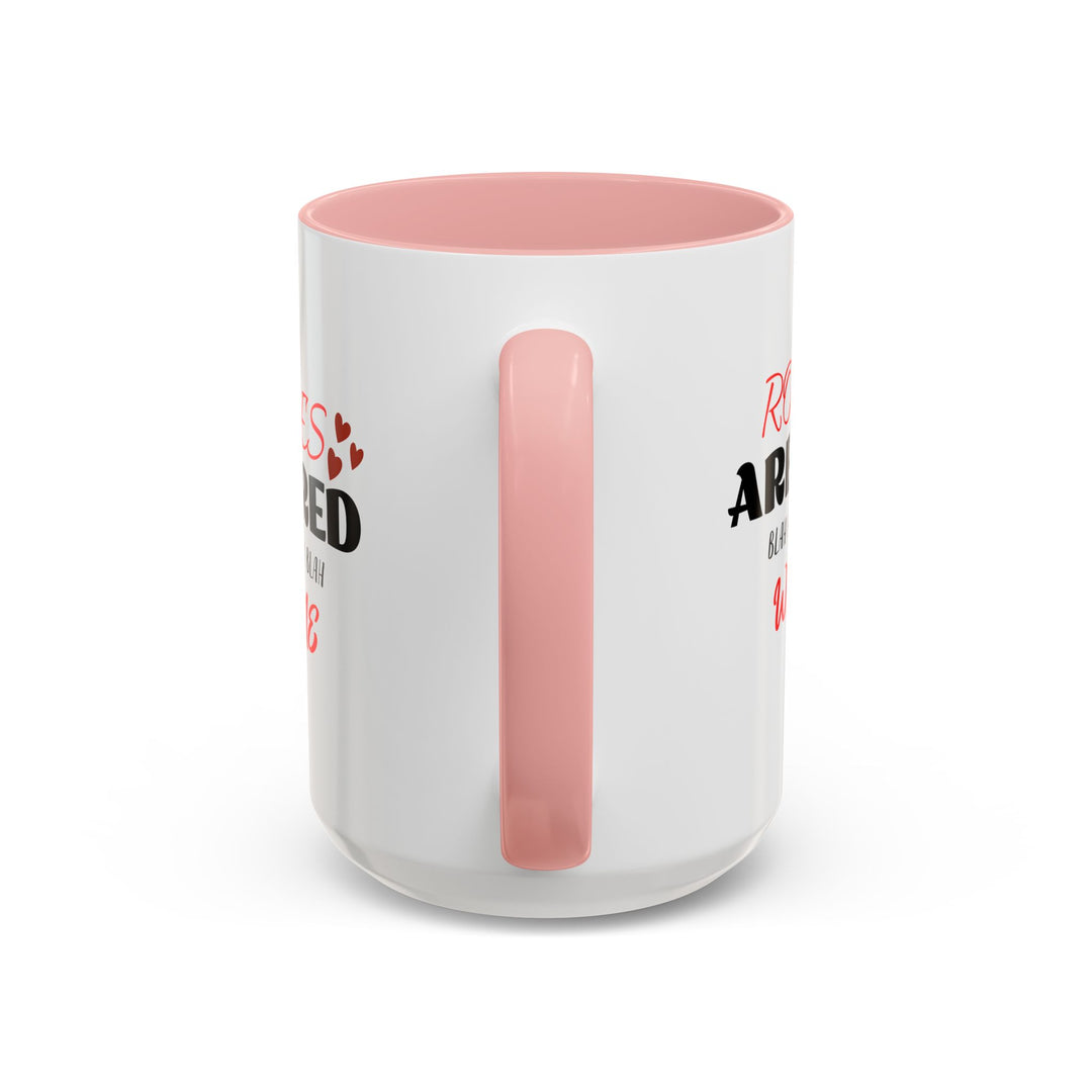 Blah Blah Blah Wine - Accent Coffee Mug (11, 15oz)